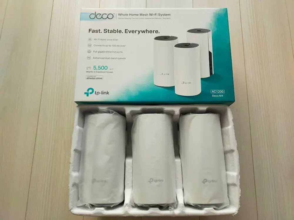 TP-Link Deco M4外観1